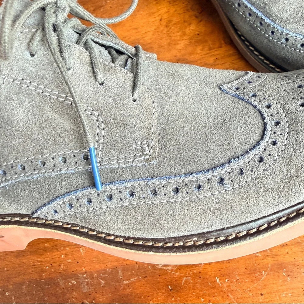 Sperry Top-Sider Gold Cup Suede Wingtip Oxford Shoes Men’s 11.5 – Deerskin Lined